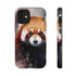 Red Panda in Watercolor - Impact Resistant Phone Case iPhone 12 Mini Matte